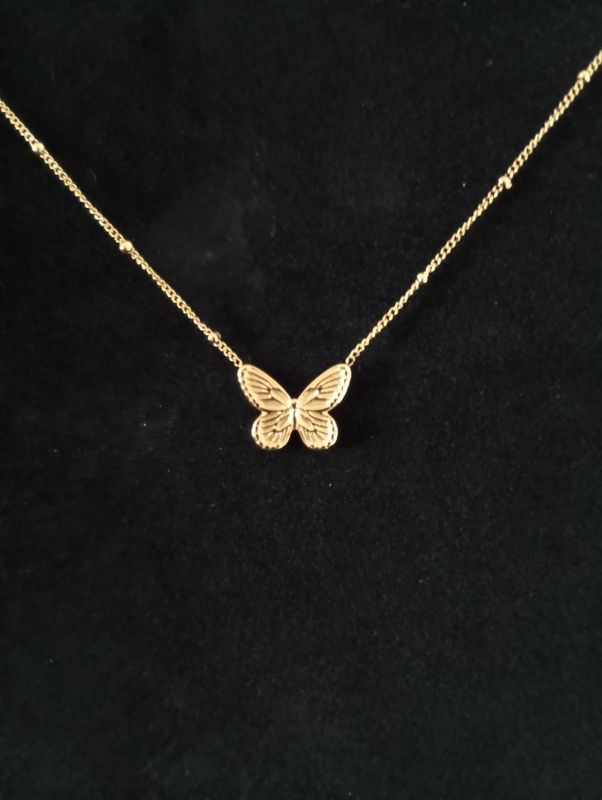 Collier papillon
