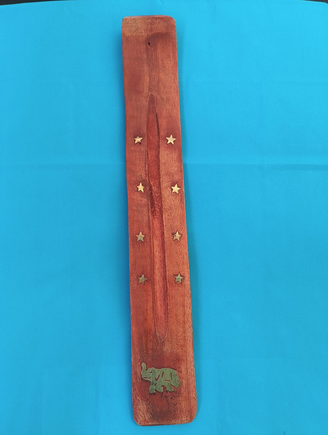 Porte encens - bois - éléphant