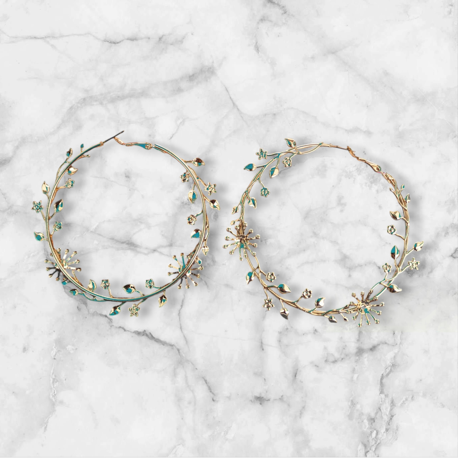 Boucles d'oreilles créoles