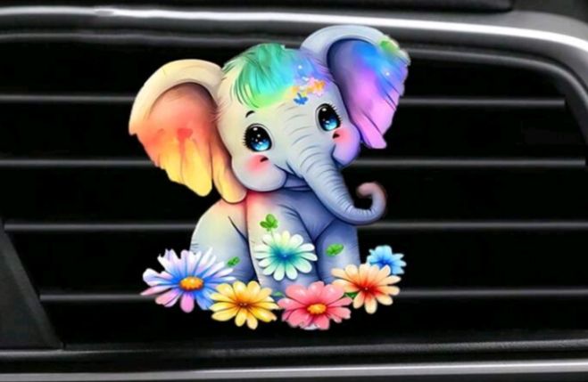 Diffuseur pour voiture - éléphant