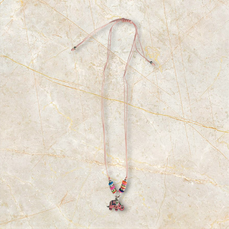 Collier enfant - éléphant