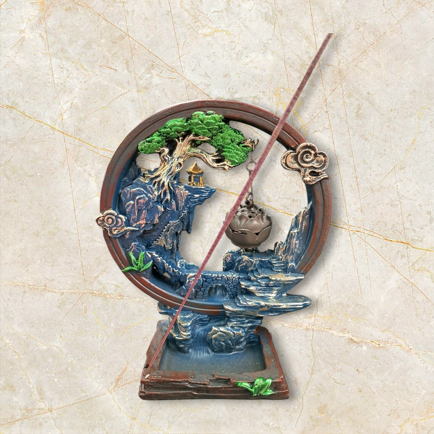 Fontaine à encens cônes + bâton