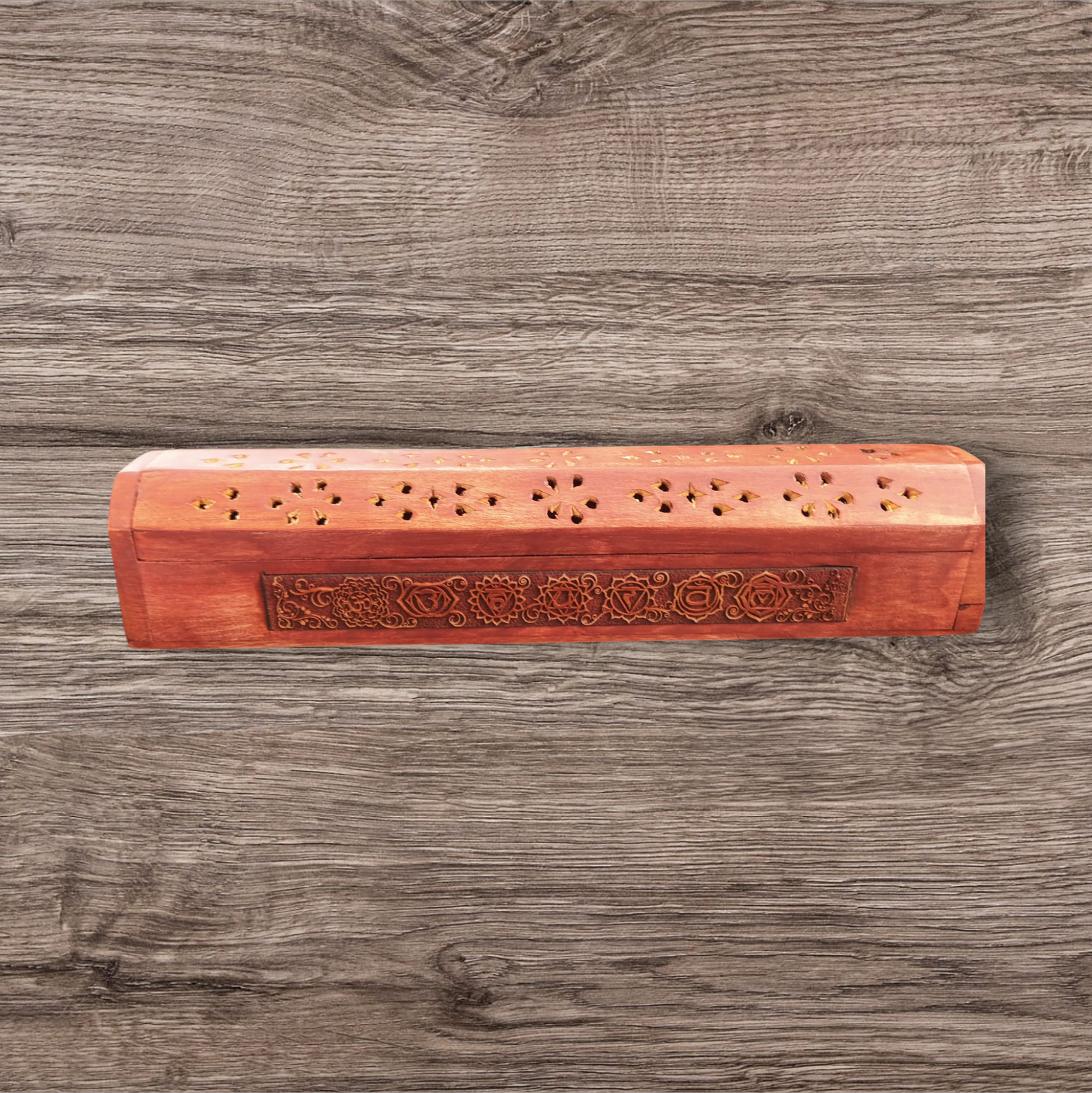 Porte encens et cônes 7 chakras Porte encens et cônes 7 chakras