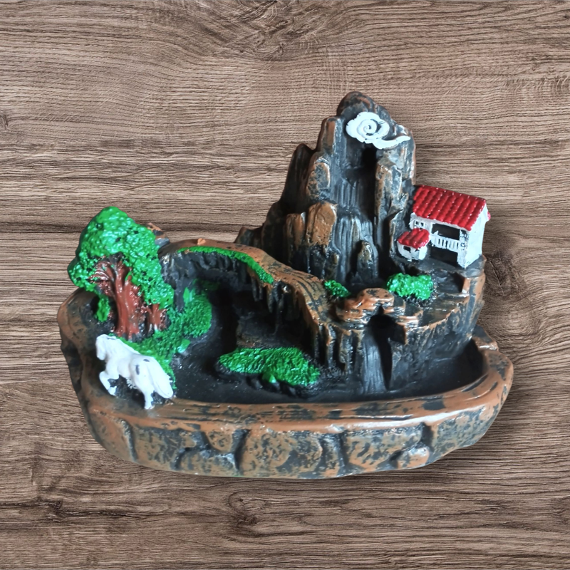 Fontaine à encens - cheval blanc