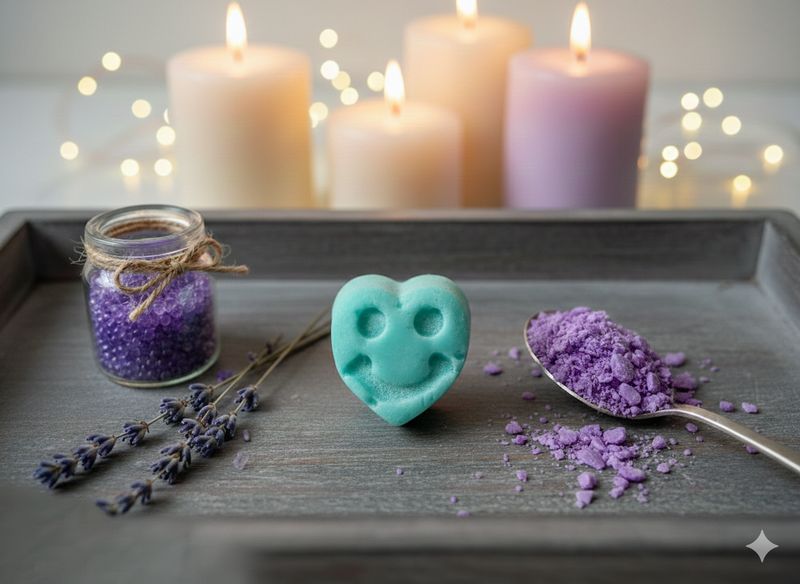 10 fondants en cire de soja - pomme