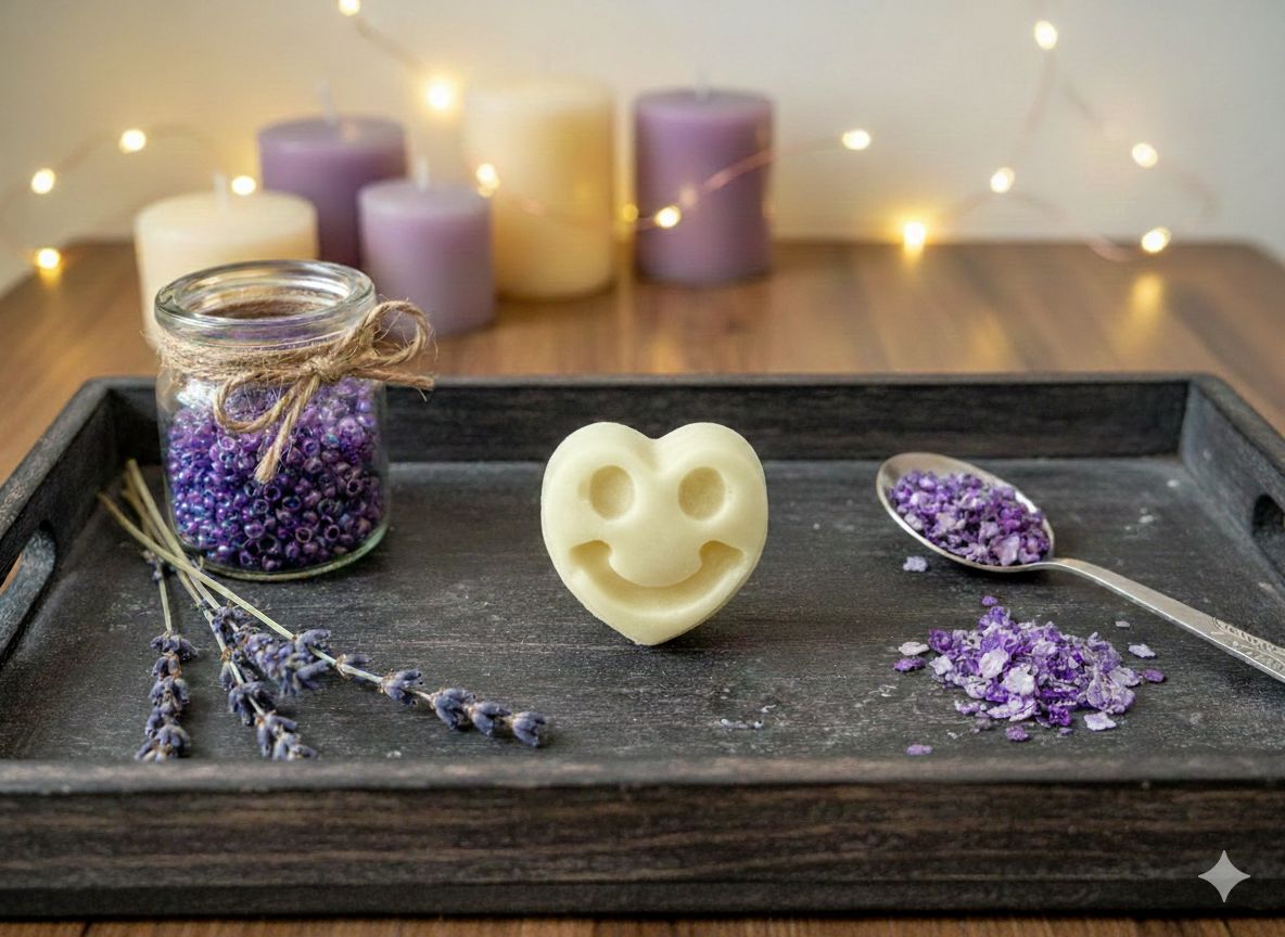 10 fondants en cire de soja - cannelle et orange