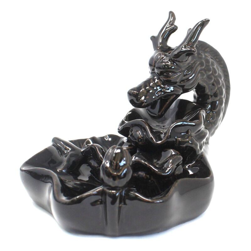 Fontaine à encens cônes + bâton - grand dragon