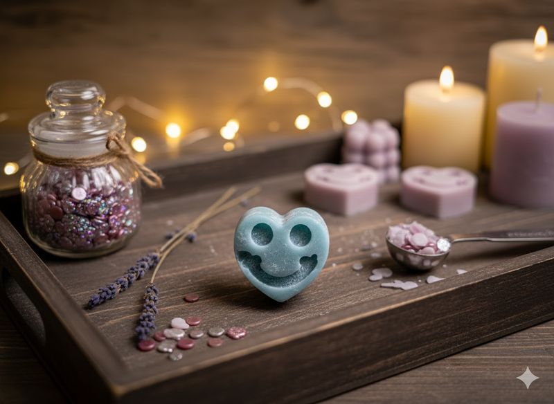 10 Fondants en Cire de Soja - fraise