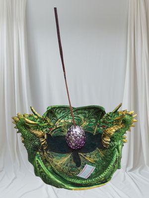 Porte encens - doubles têtes dragon