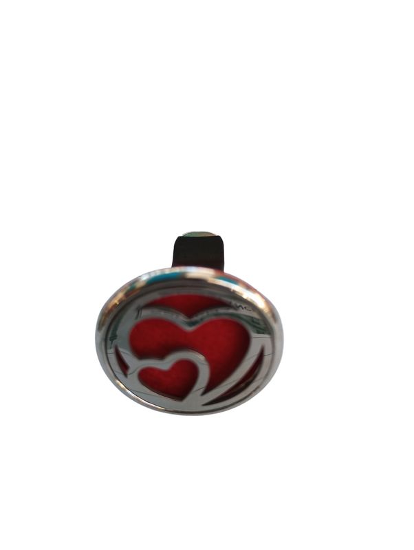 Diffuseur de parfum pour voiture - double cœurs