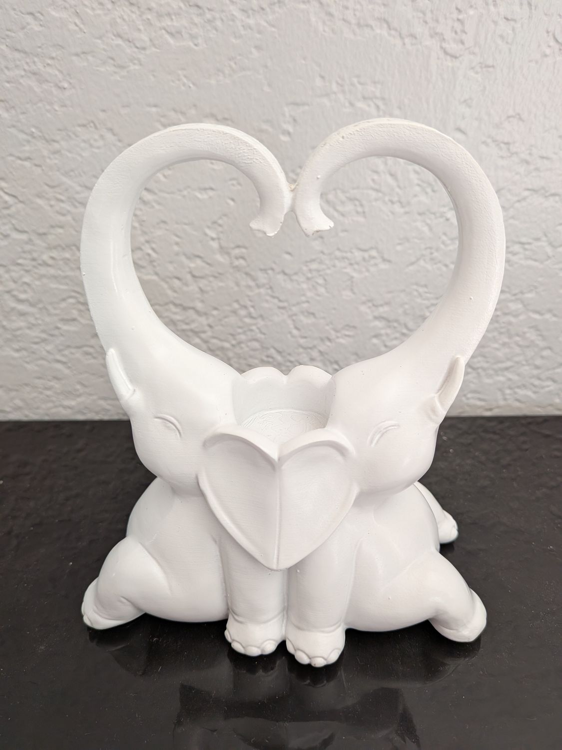 Porte-Encens "Éléphants Amoureux" – Harmonie et Sérénité