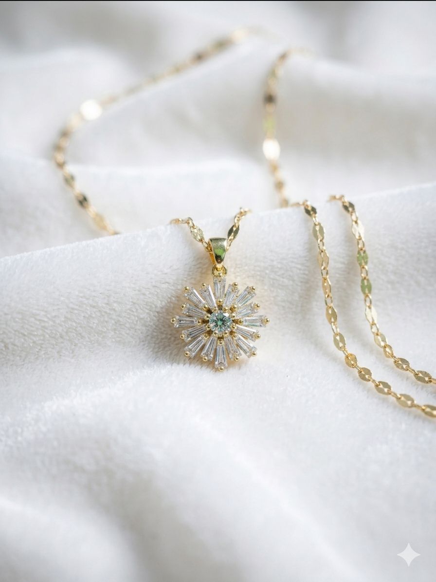 Collier Solaire Éclat Floral Collier Solaire Éclat Floral