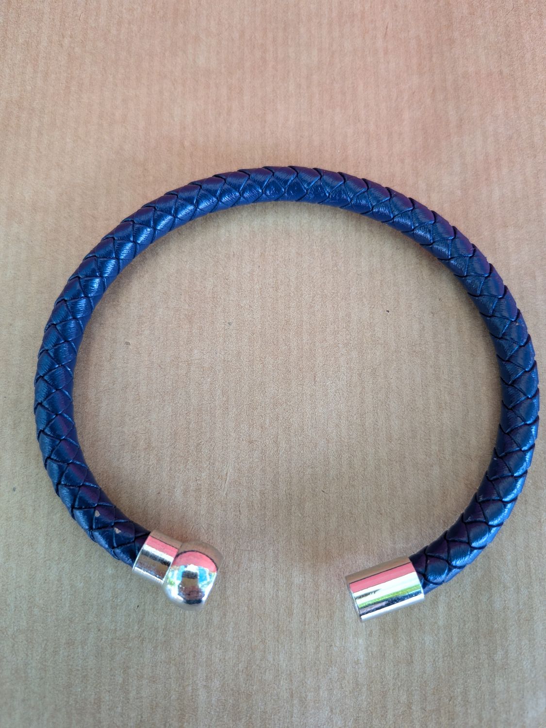 Bracelet homme Tressé Bleu Indigo Bracelet homme Tressé Bleu Indigo