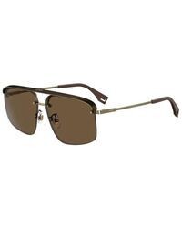 OCCHIALE DA SOLE FENDI MODELLO FF M0094/G/S FG4 BROWN GOLD