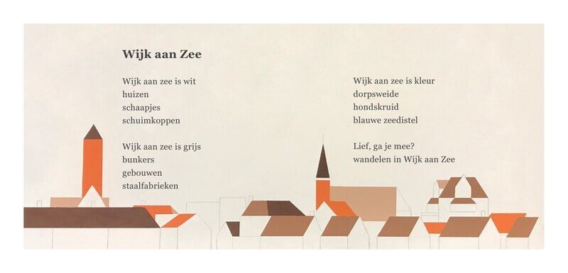 Kaart Wijk aan Zee