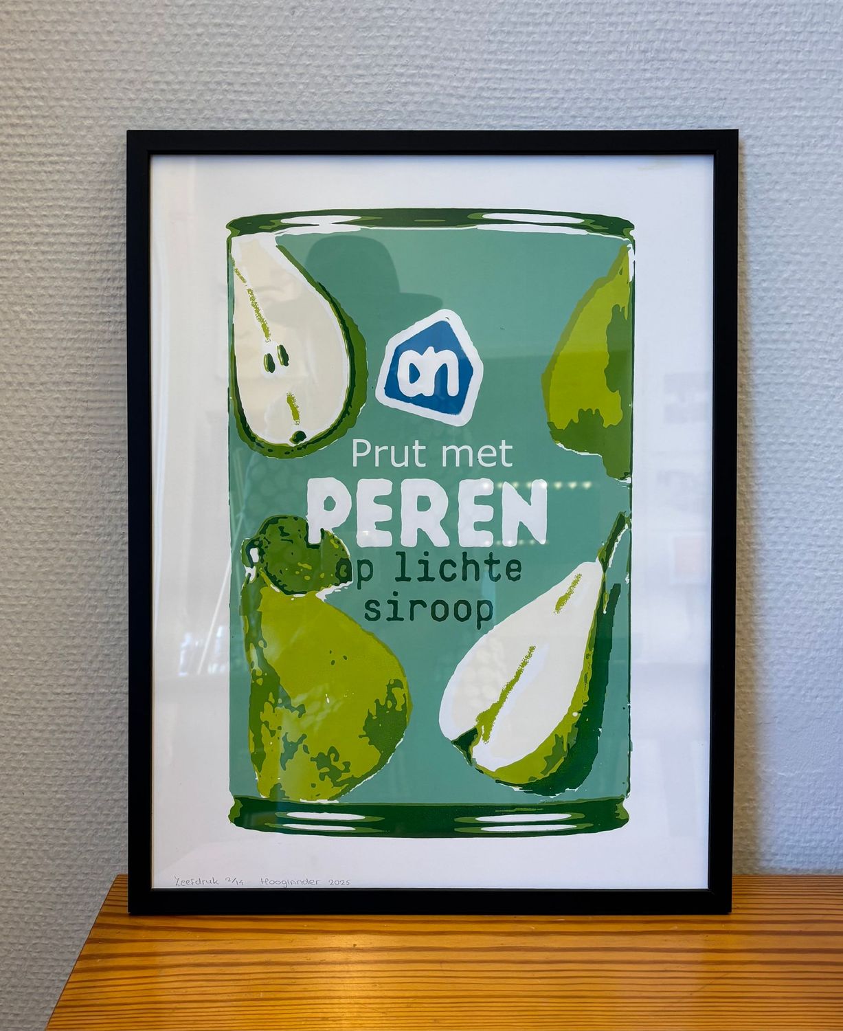 Zeefdruk PRUT MET PEREN