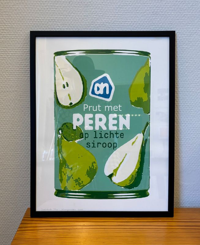 Zeefdruk PRUT MET PEREN