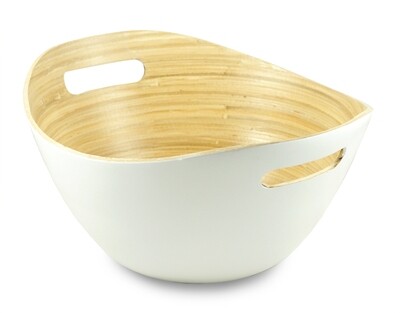 Bamboo Popcorn and Snack Bowl