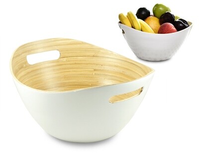 Modern Bamboo Fruit Bowl