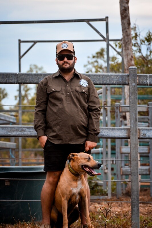Pilbara Work Shirt - &quot;Olive&quot;
