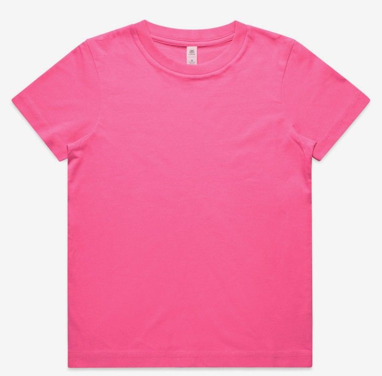 PRE-ORDER Youth T-Shirt, Colour: Charity Pink