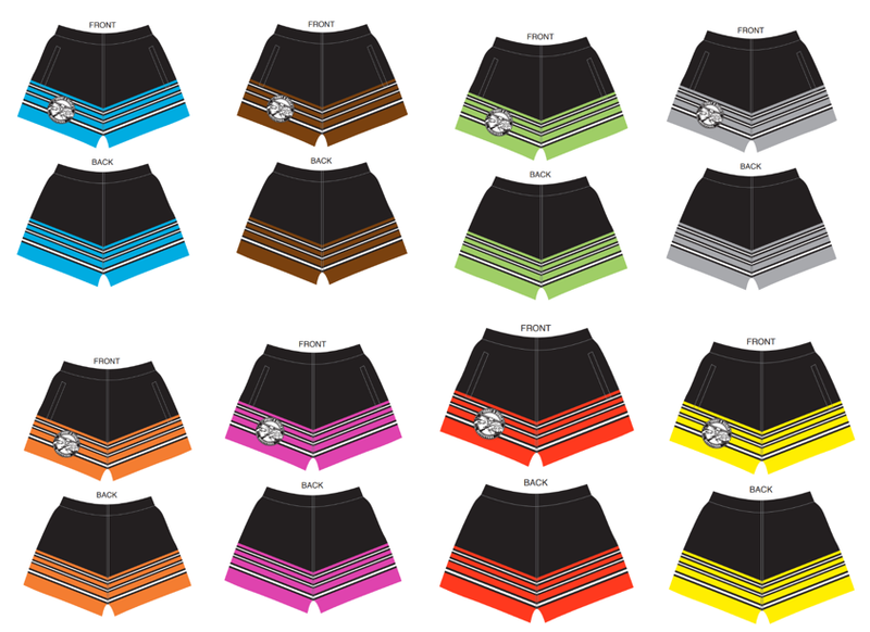 PRE-ORDER Footy Shorts - ISO Skylines