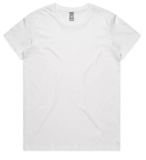 PRE-ORDER Ladies T-Shirt, Colours: White