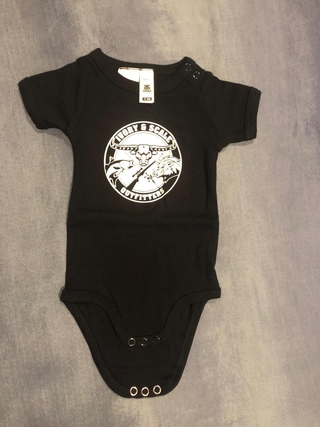 PRE-ORDER Infant Onesie, Colour: Black
