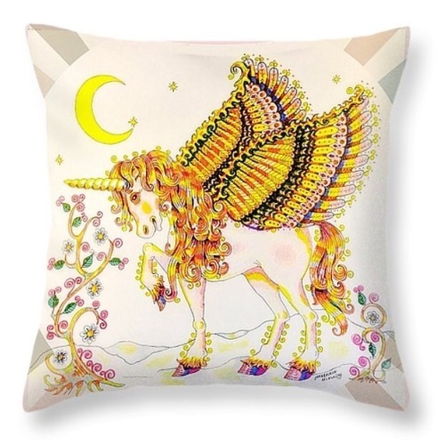 Cushion measuring 16x16 inches complete with zip and hollow fibre insert. Free Postage within uk 😀