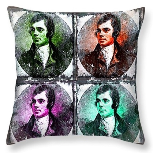 Cushion measuring 16x16 inches complete with zip and hollow fibre insert. Free Postage within uk 😀