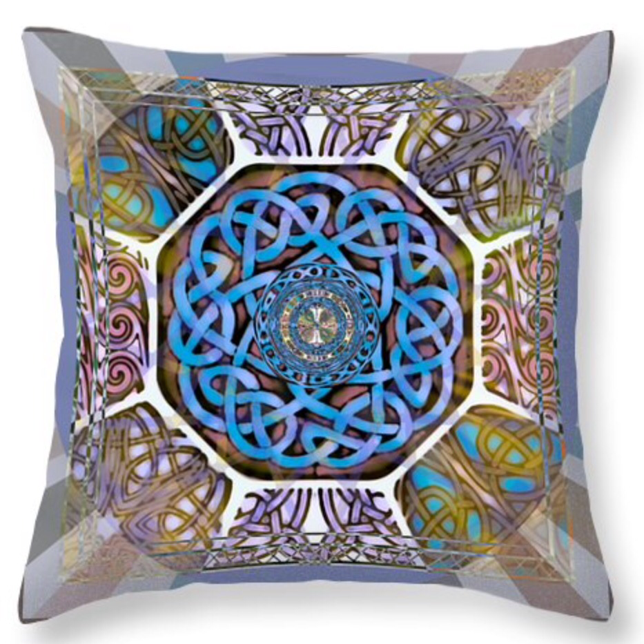 Cushion measuring 16x16 inches complete with zip and hollow fibre insert.Free Postage within uk 😀