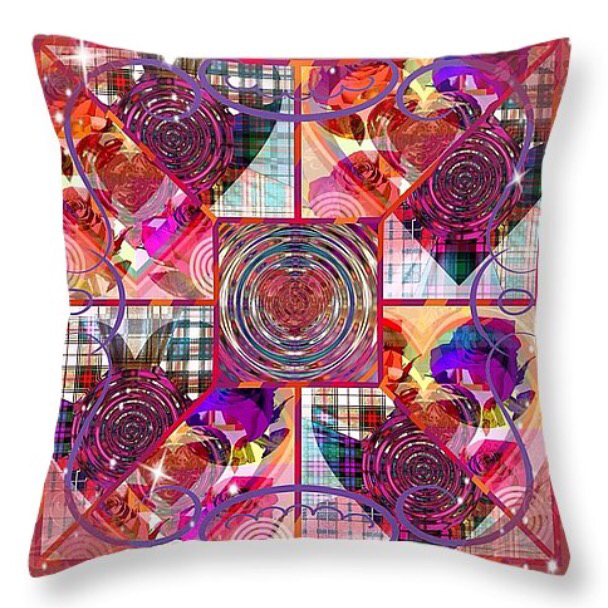 Cushion measuring 16x16 inches complete with zip and hollow fibre insert. Free Postage within uk 😀