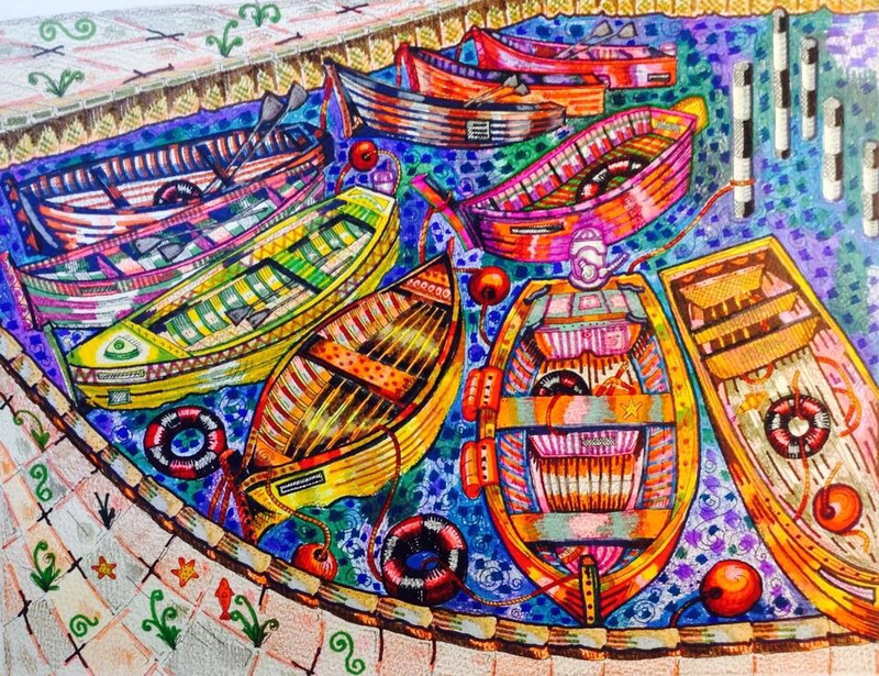 A3 Poster Prints of Original Drawing / Painting