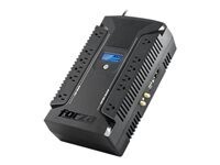 UPS interactivo 1000VA/600W, 12 slds, coax, USB, sobremesa-120V