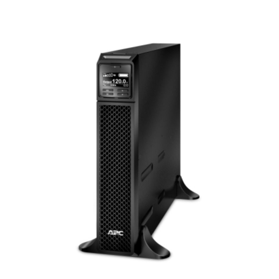 Smart-UPS en línea marca APC, SRT3000XLA, 3 kVA, torre, 120 V, 9 salidas