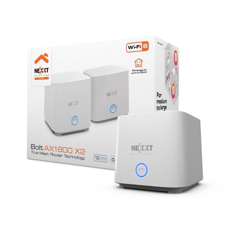 Router Inalambrico Mesh Nexxt Solutions 2 Unidades AX18002