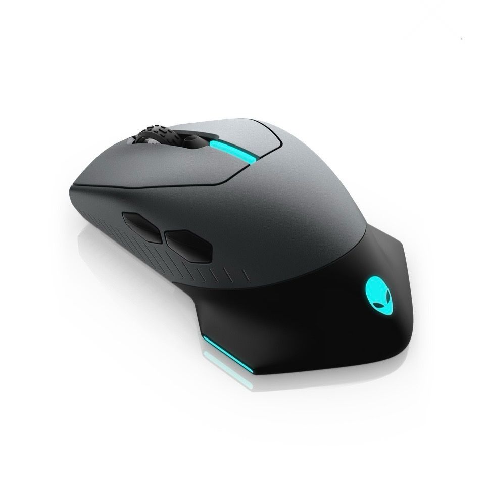 Alienware Wired/Wireless Gaming Mouse - AW610M - Dark Side Of The Moon [entrega en 15 días hábiles]
