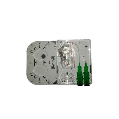 LINET ROSETA FTTH, 4 HILOS, 100*80*30MM SIN ADAPTADORES, SIN PIGTAILS