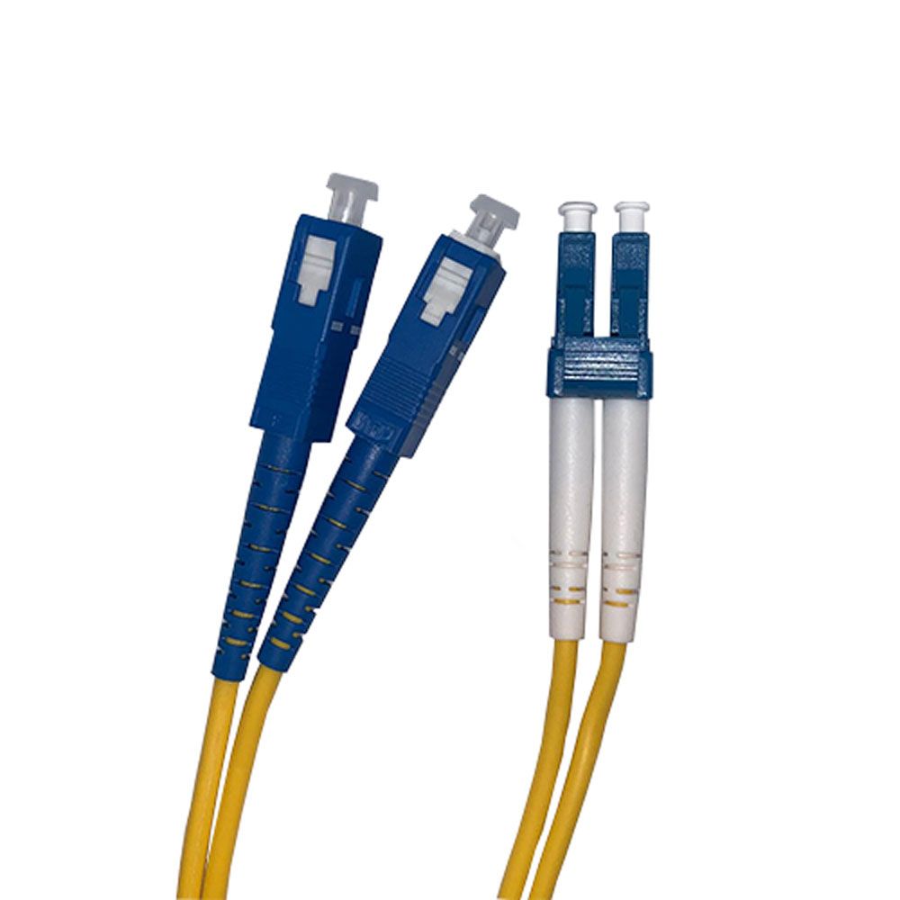 LINET PATCH CORD FIBRA OPTICA MONOMODO  SC/UPC-SC/UPC  DUPLEX   10 METROS   AMARILLO