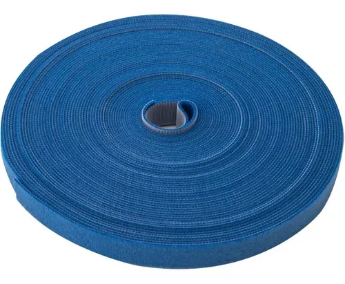 LINET VELCRO TIPO TAPE, 2CM ANCHO, 2 METROS LARGO, AZUL