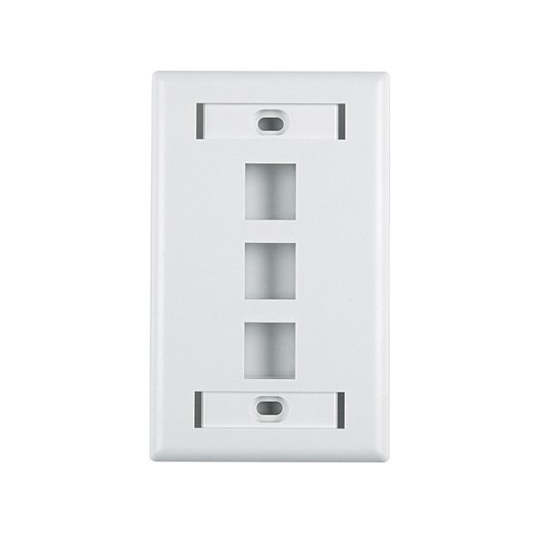 LINET PLACA 3 PUERTOS/ BLANCO