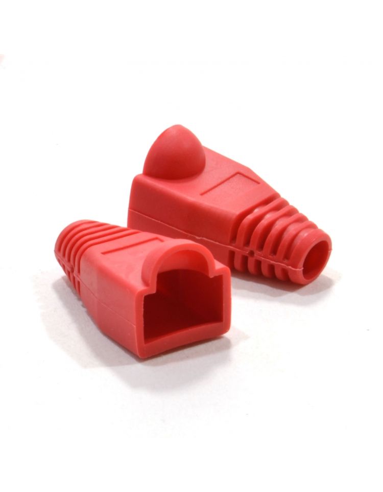 LINET BOTA PARA CONECTOR RJ-45 ROJO