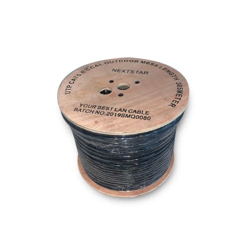 NEXTSTAR BOBINA CABLE F/ UTP CCAL CAT5E PARA EXTERIOR 305 MTS