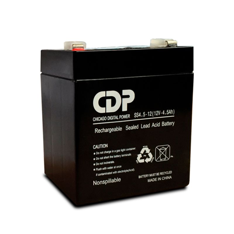 CDP SLB12-4.5 Batería 12V 4.5A con terminal F2 plomo