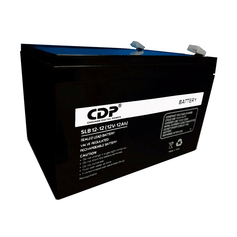 CDP SLB12-12 Batería 12V 12A con terminal F2 plomo