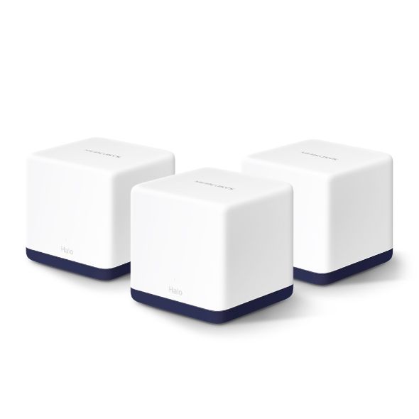 MERCUSYS HALO H50G(3PACK) SISTEMA DE WI-FI 5 MESH DOBLE BANDA AC1900 HASTA 1900MBPS