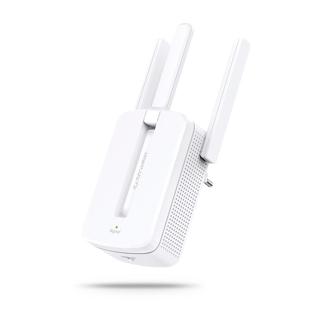 MERCUSYS MW300RE EXTENSOR DE RED WIFI 300MBPS TRES ANTENAS CON TECNOLOGIA MIMO BOTON WPS