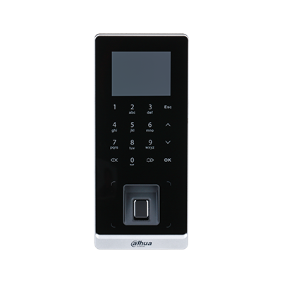 DAHUA DHI-ASI2212H-W LECTOR BIOMETRICO PANTALLA LCD DE 2.4&quot; IP65 30,000 TARJ+HUELL+CONTRA HIK580