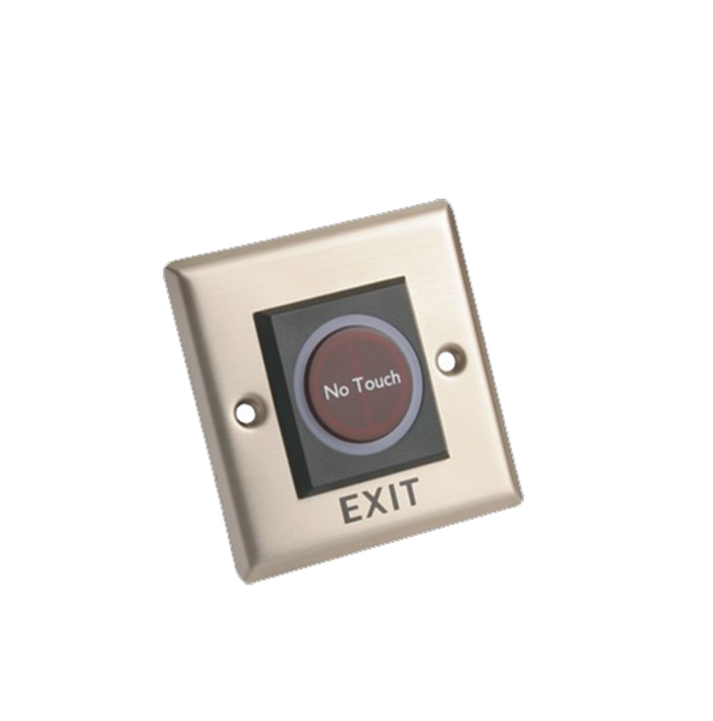 DAHUA ASF908 BOTON DE SALIDA SIN CONTACTO NORMAMENTE ABIERTO DE ACERO INOXIDABLE HIK258