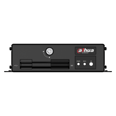 DAHUA DHI-MXVR1004-GFWI DVR MOVIL DE 4CH RESOLUCION DE 2MP 3G/4G SOPORTA 2SD DE 256GB GPS
